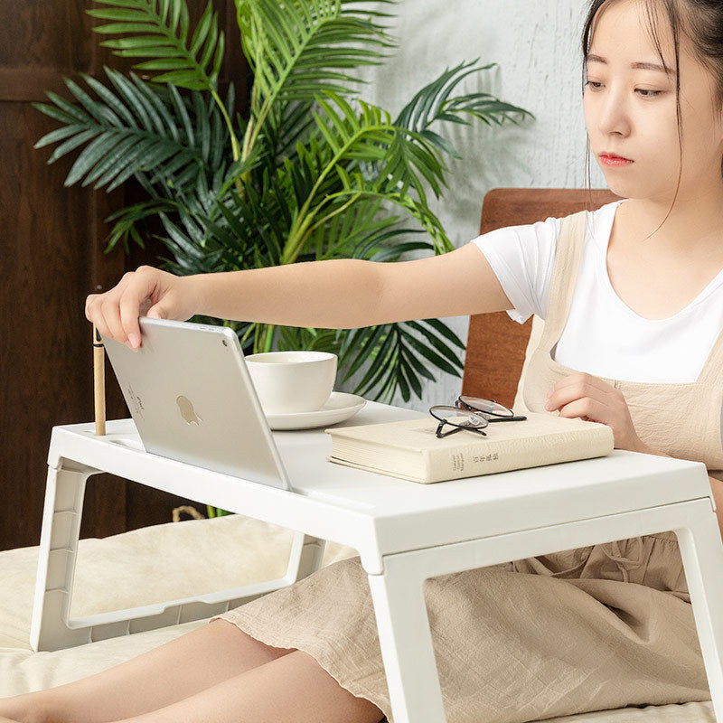 Portable Folding Desk for Bed and Dorm Use